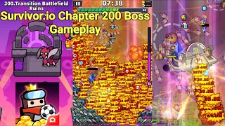 Survivor.io Chapter 200 Boss Gameplay | Best Build