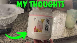 ONLY Review Needed - Isopure Protein Powder