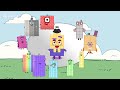 numberblocks 26 in a maths counting compilation showcasing various methods learning city