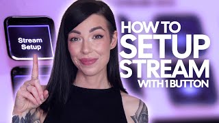 1 Button Stream Setup Tutorial (Stream Deck Multi Action)