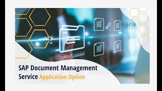 What is SAP Document Management Service, Application Option?