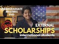 Fully Funded External Scholarships for International Students in USA | Road to Success Ep. 12