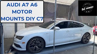 2011-2017 Audi C7 A7 A6 3.0 V6 Supercharged Motor Mount Replacement. DIY. How To. The Easiest Way.