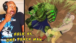 HULK Vs. SAITAMA Animation (Full Version) - Taming The Beast REACTION