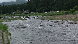 塩原温泉　アユ釣り解禁　２０１４　The ayu fishing　season has opened in Shiobara  Onsen