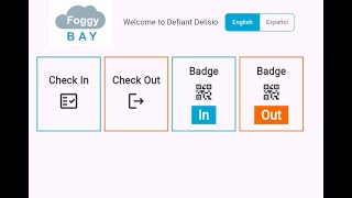 Setting Up a Check In/Out Kiosk