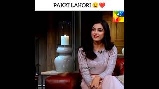 Maya Ali Is Pakki Lahori