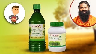 Effective Health Benefits Of Wheatgrass | Patanjali Wheat Grass Powder