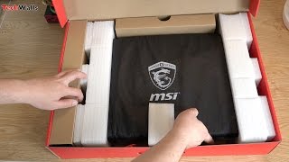 MSI GT73VR TITAN Pro Gaming Laptop Unboxing