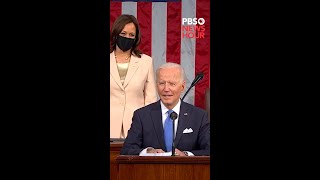 WATCH: Biden recognizes “Madam Speaker, Madam Vice President" | Biden address to Congress | #Shorts