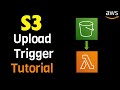 AWS S3 File Upload + Lambda Trigger - Step by Step Tutorial