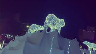 Kozhikode Manachira lights during the New year X'mas celebration 2024