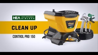 Wagner Control Pro 150 - Clean Up