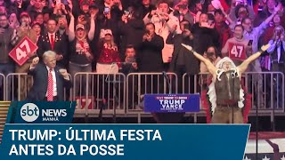 Donald Trump dança com Village People antes da posse nos EUA | #SBTNews Manhã (20/01/25)