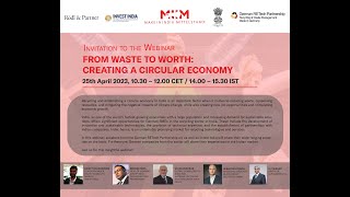 MIIM Webinar | From Waste to Worth: Creating a Circular Economy | 25.04.2023