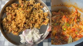 Simple and tasty TOMATO BATH /simple tomato rice in pressure cooker/ lunch box recipe