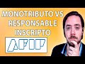 Diferencia entre Monotributo y Responsable Inscripto AFIP ARGENTINA ✅