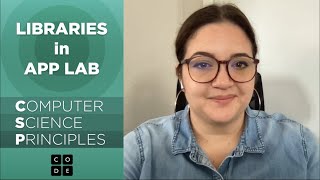 Libraries in App Lab