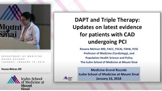 DAPT and Triple Therapy: Updates on Latest Evidence for Patients with CAD Undergoing PCI