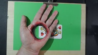 Drawing Hole in the Hand - 3D Trick Art on Hand