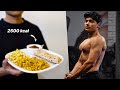 What I Eat in a Day for Bulking | A Day in my Life (2500 calories)