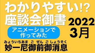 2022年3月座談会御書　妙一尼御前御消息