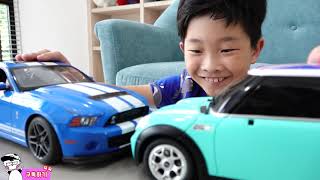예준이의 숫자 배우기 자동차 장난감 박스 개봉놀이 Learn Numbers 1-10 with Car Toys