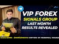 Best Forex Signals provider telegram 2022 | TWS VIP Signals group last Month results revealed