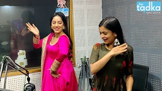 Titu Ambani Star Cast Deepika Singh and Tushar Pandey at FM Tadka Studios