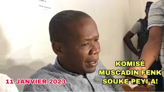 Sa Fenk Tonbe! Komisè Muscadin fenk souke peyi a ak deklarasyon sa, Pito l revoke Babekyou Mouri