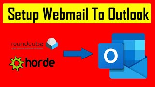 How to setup webmail to outlook