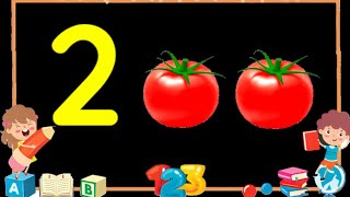 Learn Numbers | Vegetable names | Numbers for kids  | learn vegetables | Counting for kids |#numbers