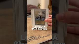 Lorcana deck box tour! What’s in your deck box?