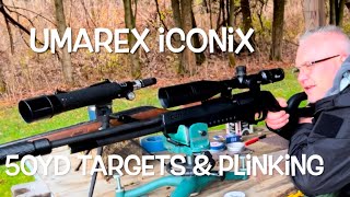 Umarex Iconix 50 yard targets \u0026 plinking tons of fun!