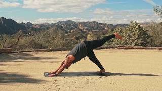 Asana Rebel: Master Stability with One Legged Push-Ups