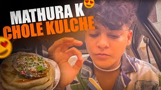 Mathura k Chole Kulche 😍 | Yogesh sharma vlogs