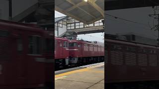 EF81 134 + ED75 767 (配9145レ)伊達駅高速通過