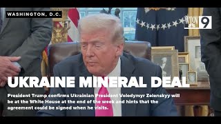 Ukraine eyes minerals deal as Zelenskyy plans White House visit with Trump