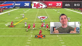 I played a raging BILLS fan with the Chiefs, 13 seconds left!