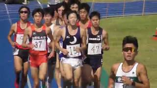 【頑張れ中大】日体大記録会 10000m5組 井上 2018.10.20