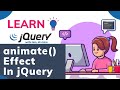 jQuery Animate Effect Tutorial | jQuery animate() Method Example