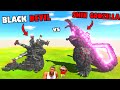 CHOP vs SHINCHAN SHIN GODZILLA vs BLACK DEVIL in Animal Revolt Battle Simulator arbs hindi