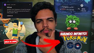 ESSE HACK FARMA SHINY 100% SOZINHO NA SUA CONTA DO POKÉMON GO! **MUITO ROUBADO**