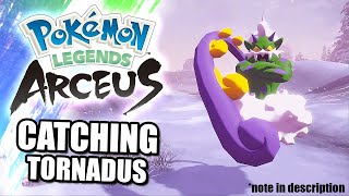 POKEMON LEGENDS ARCEUS: HOW TO CATCH NO 231 TORNADUS