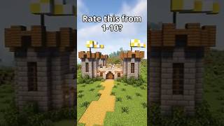 Minecraft beutiful castle || easy to make|| how to make a castle in Minecraft