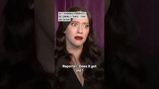 Kat Dennings embraces becoming a thirst trap on TikTok