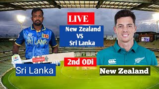 🔴LIVE:Srilanka  vs New Zeland 2nd ODI Match Score 2025 | SL vs NZ Live Score \u0026 Commentray#livematch