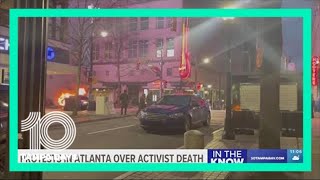 6 arrested, police car set on fire during 'Stop Cop City' protest in Georgia