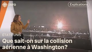 Écrasement à Washington : « Il n’y a pas de survivants », selon les autorités | D'abord l'info