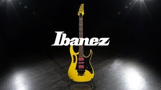 Ibanez JEM Junior Steve Vai 2018, Yellow | Gear4music demo